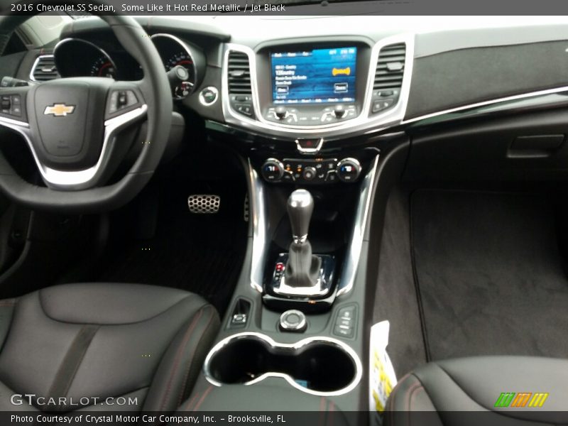 Dashboard of 2016 SS Sedan