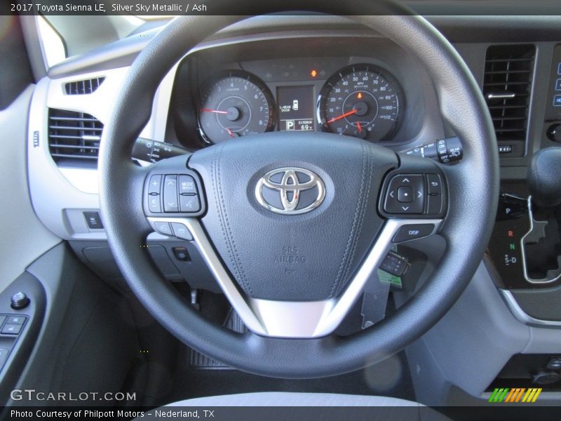  2017 Sienna LE Steering Wheel