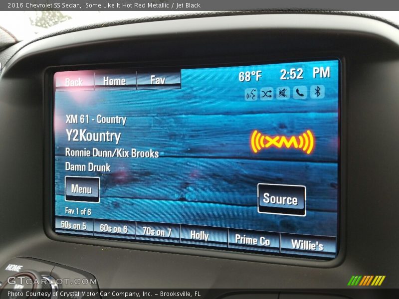 Some Like It Hot Red Metallic / Jet Black 2016 Chevrolet SS Sedan