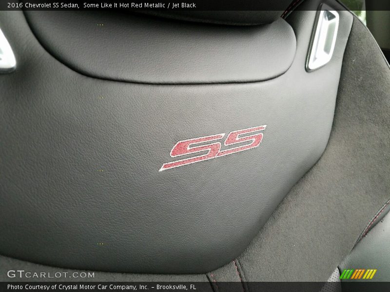 Some Like It Hot Red Metallic / Jet Black 2016 Chevrolet SS Sedan