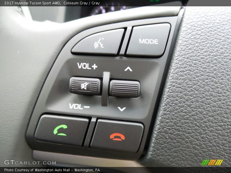 Controls of 2017 Tucson Sport AWD