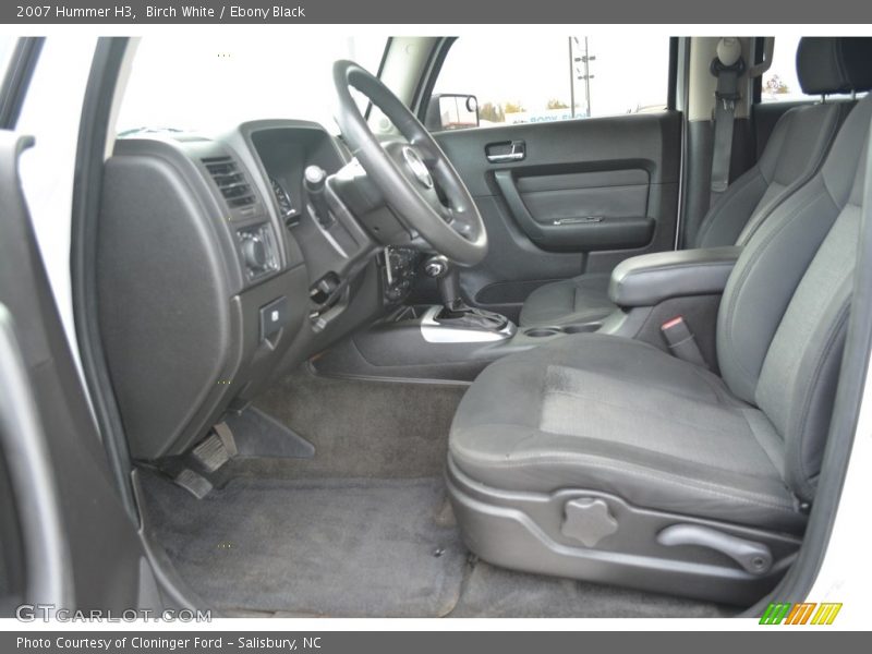 Birch White / Ebony Black 2007 Hummer H3