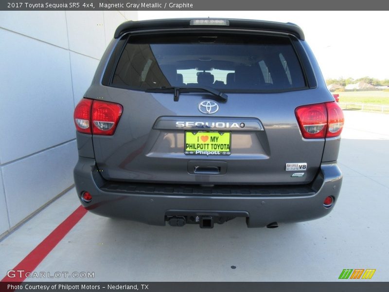 Magnetic Gray Metallic / Graphite 2017 Toyota Sequoia SR5 4x4