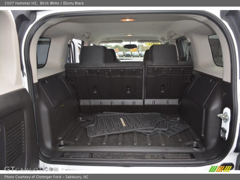 Birch White / Ebony Black 2007 Hummer H3