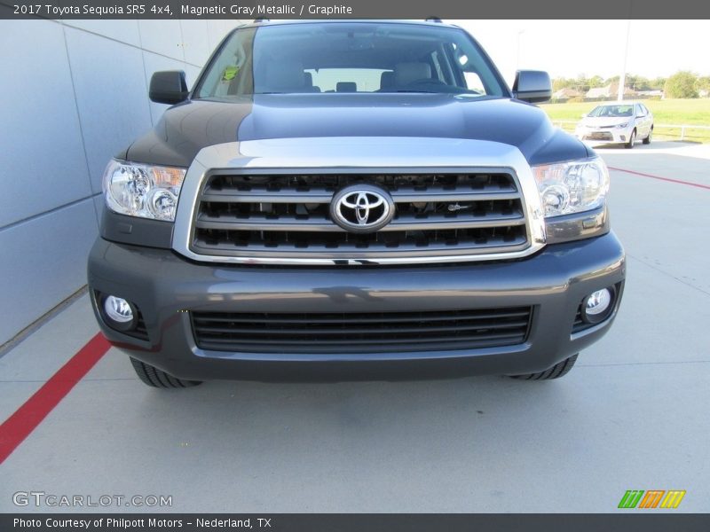 Magnetic Gray Metallic / Graphite 2017 Toyota Sequoia SR5 4x4