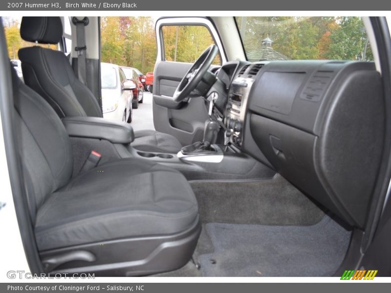 Birch White / Ebony Black 2007 Hummer H3