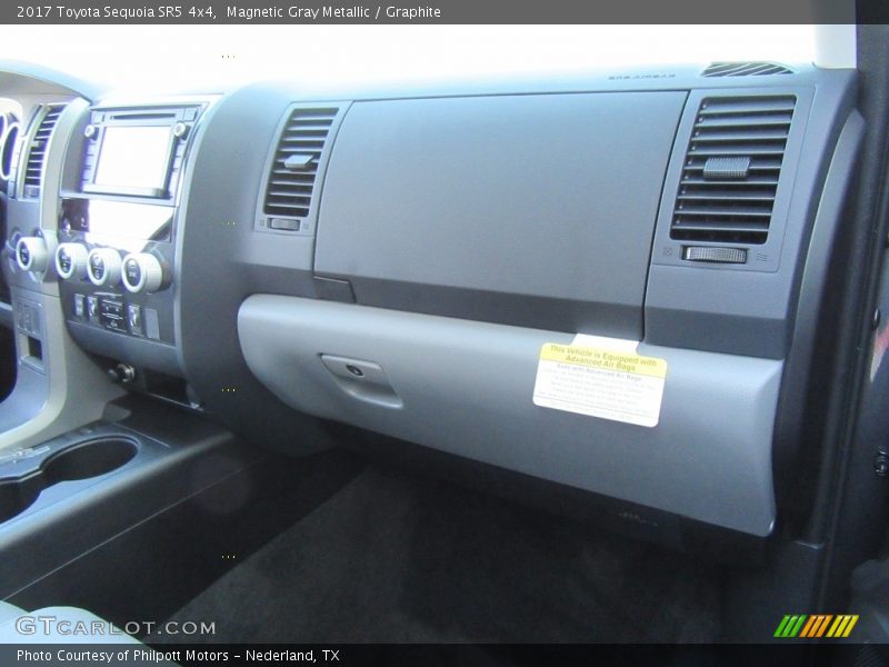 Magnetic Gray Metallic / Graphite 2017 Toyota Sequoia SR5 4x4