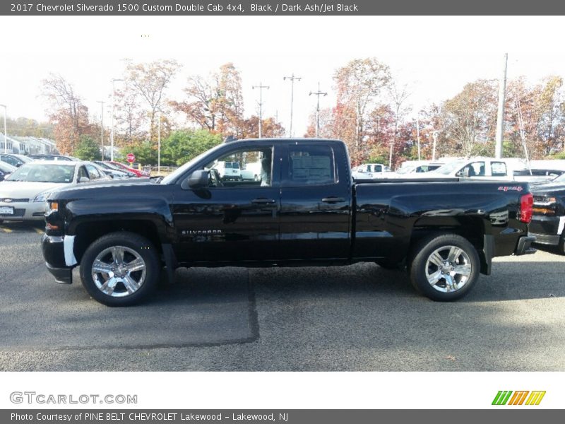  2017 Silverado 1500 Custom Double Cab 4x4 Black