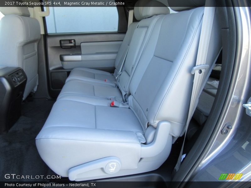 Rear Seat of 2017 Sequoia SR5 4x4