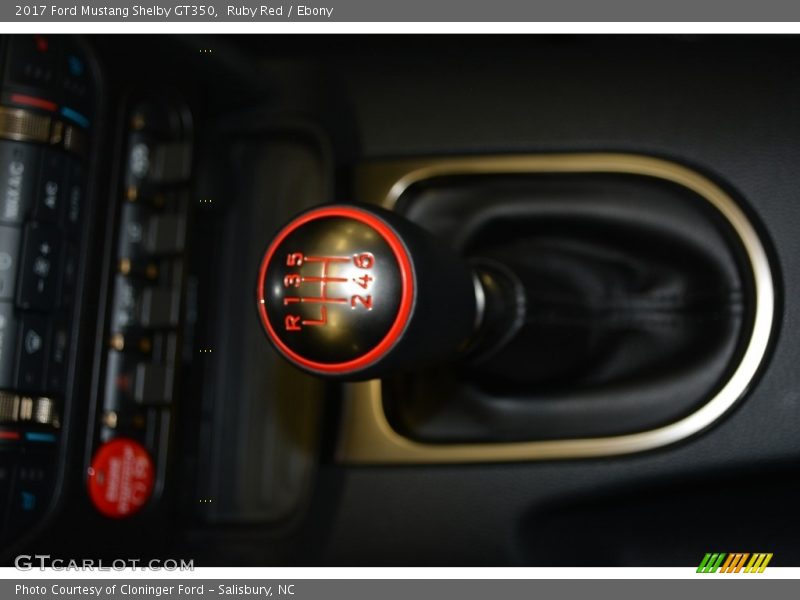  2017 Mustang Shelby GT350 6 Speed Manual Shifter