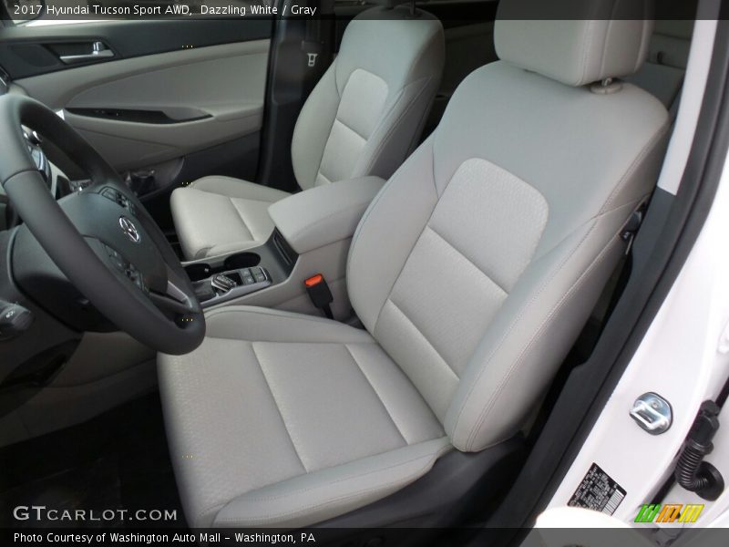 Dazzling White / Gray 2017 Hyundai Tucson Sport AWD