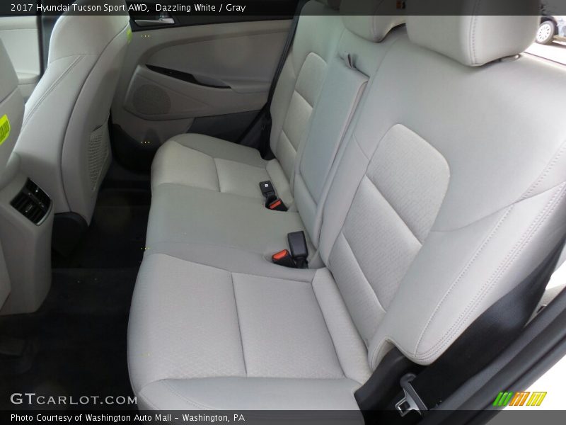 Dazzling White / Gray 2017 Hyundai Tucson Sport AWD