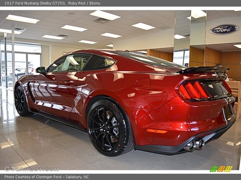 2017 Mustang Shelby GT350 Ruby Red
