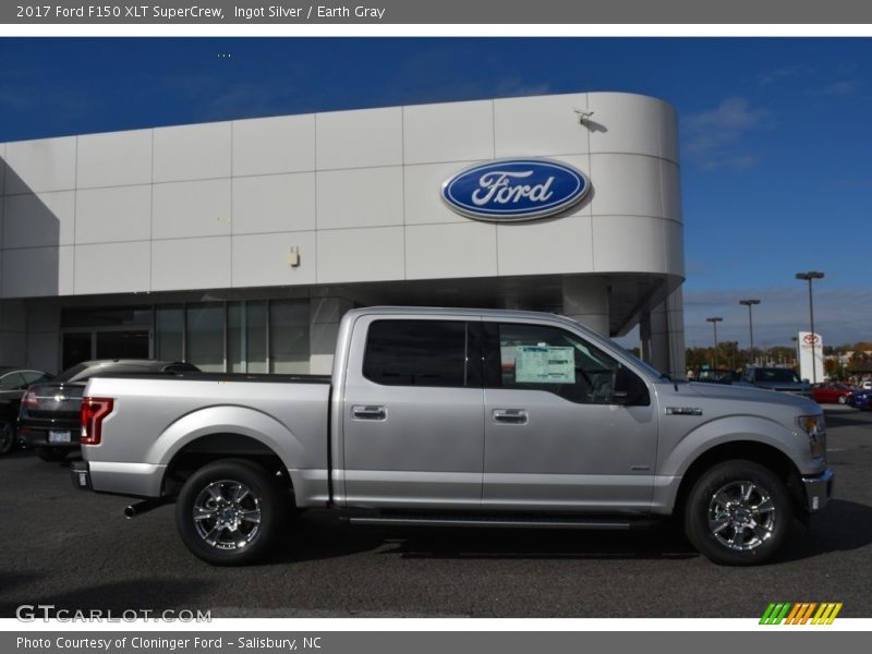  2017 F150 XLT SuperCrew Ingot Silver