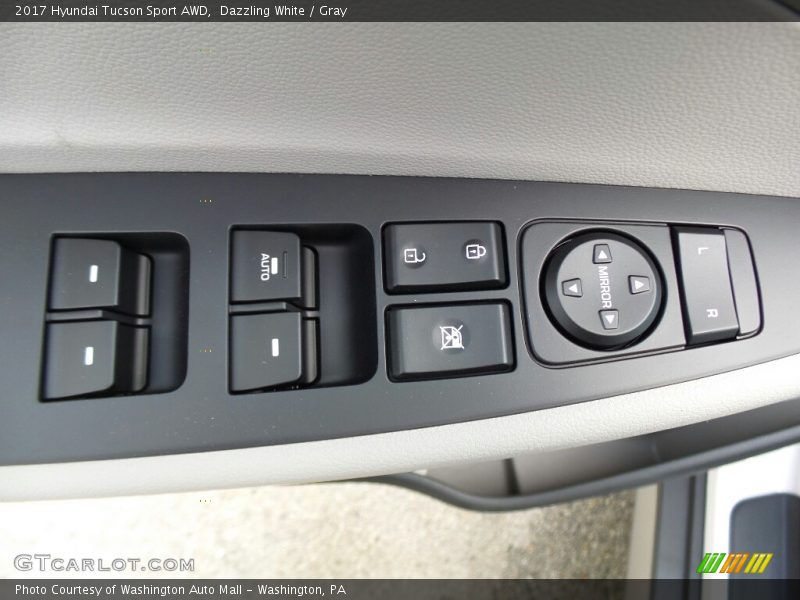 Dazzling White / Gray 2017 Hyundai Tucson Sport AWD