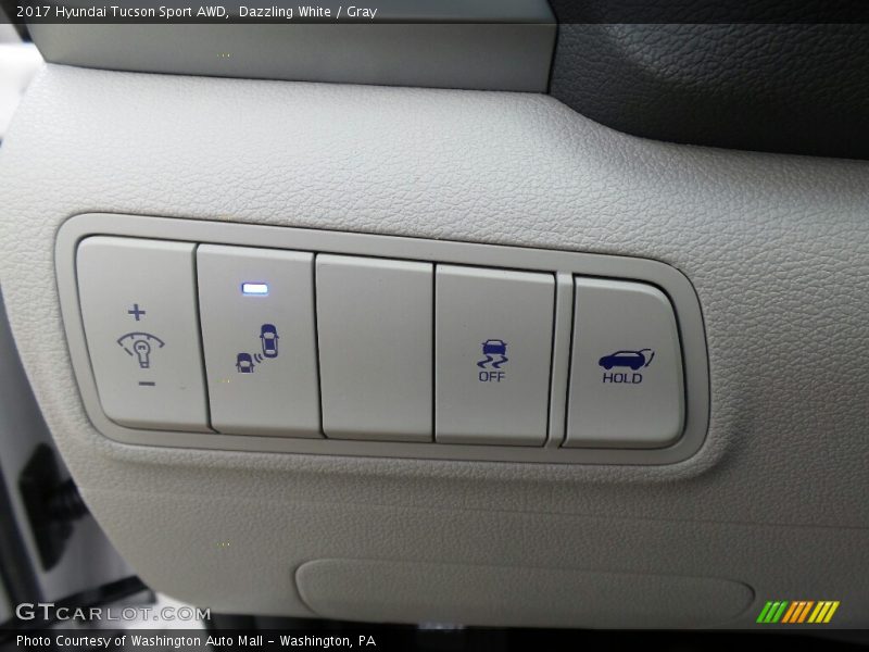 Dazzling White / Gray 2017 Hyundai Tucson Sport AWD