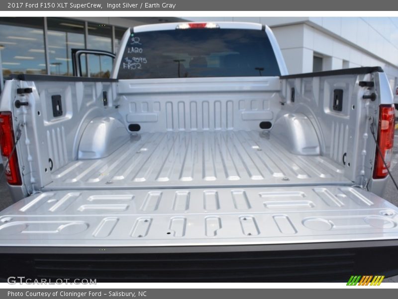Ingot Silver / Earth Gray 2017 Ford F150 XLT SuperCrew