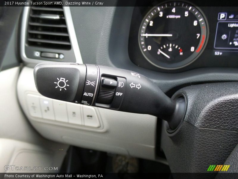 Dazzling White / Gray 2017 Hyundai Tucson Sport AWD