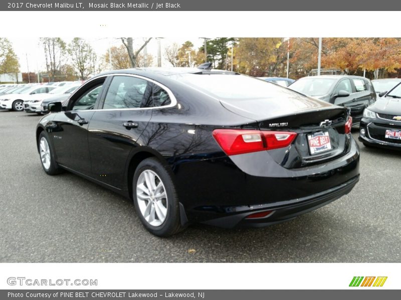 Mosaic Black Metallic / Jet Black 2017 Chevrolet Malibu LT