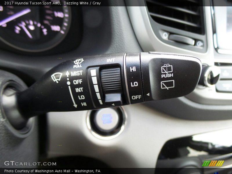 Dazzling White / Gray 2017 Hyundai Tucson Sport AWD