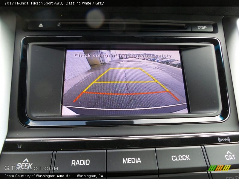 Dazzling White / Gray 2017 Hyundai Tucson Sport AWD