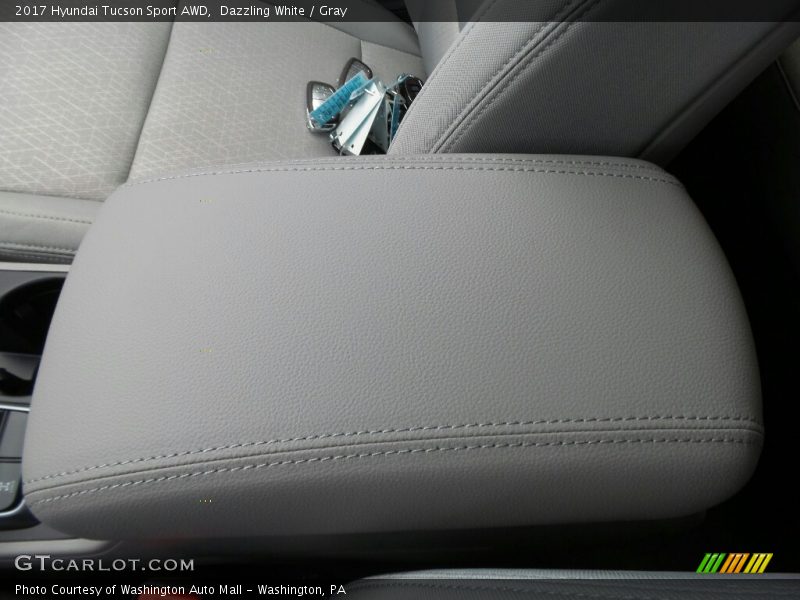 Dazzling White / Gray 2017 Hyundai Tucson Sport AWD