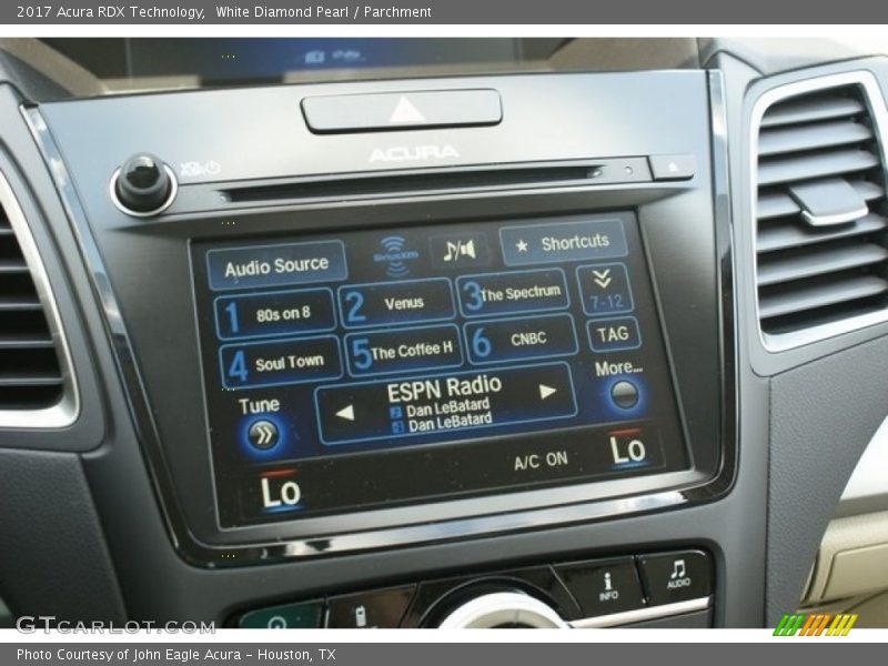 White Diamond Pearl / Parchment 2017 Acura RDX Technology