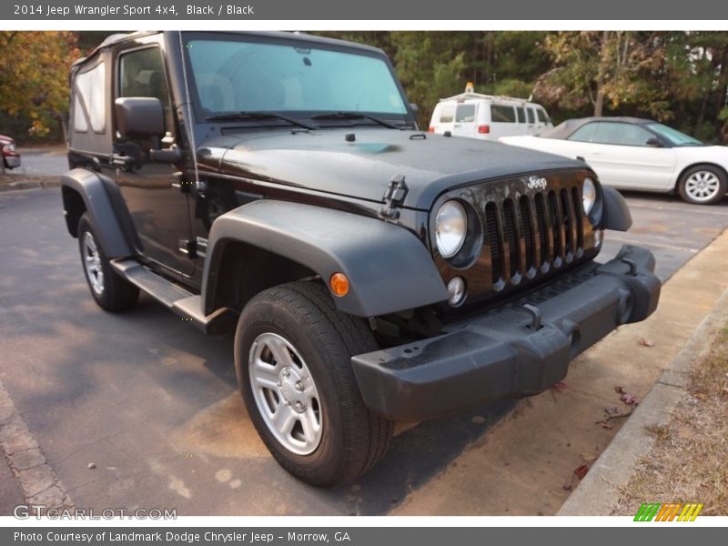 Black / Black 2014 Jeep Wrangler Sport 4x4