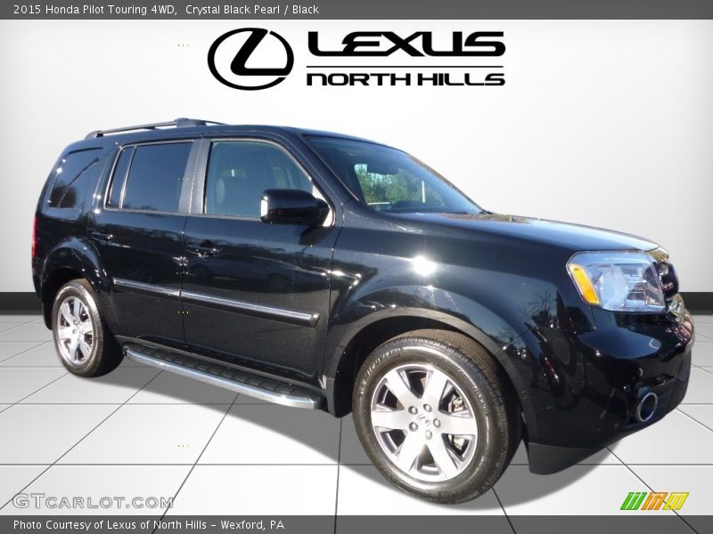 Crystal Black Pearl / Black 2015 Honda Pilot Touring 4WD