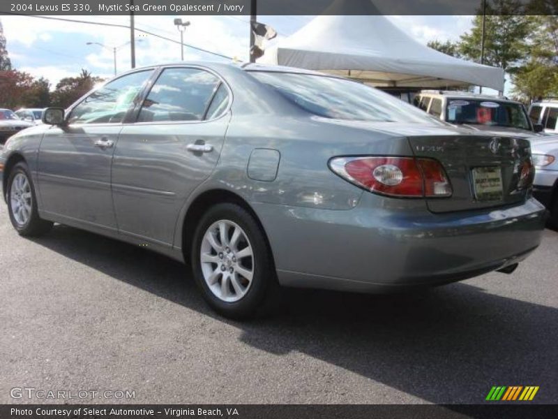 Mystic Sea Green Opalescent / Ivory 2004 Lexus ES 330