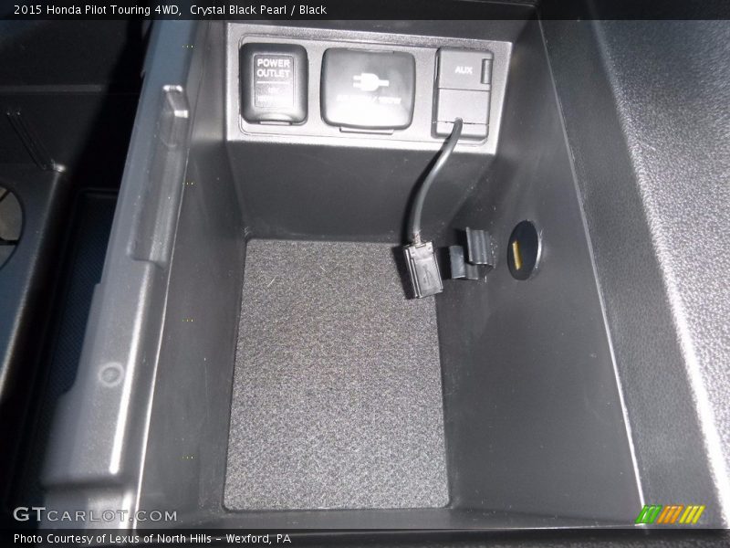 Crystal Black Pearl / Black 2015 Honda Pilot Touring 4WD