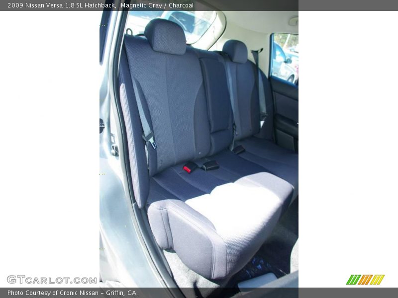 Magnetic Gray / Charcoal 2009 Nissan Versa 1.8 SL Hatchback