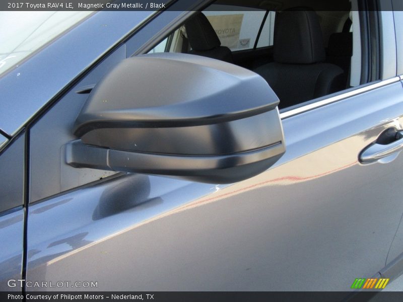 Magnetic Gray Metallic / Black 2017 Toyota RAV4 LE