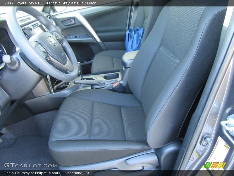 Magnetic Gray Metallic / Black 2017 Toyota RAV4 LE