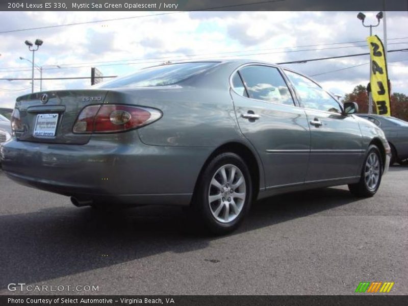 Mystic Sea Green Opalescent / Ivory 2004 Lexus ES 330