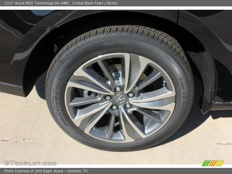 Crystal Black Pearl / Ebony 2017 Acura MDX Technology SH-AWD
