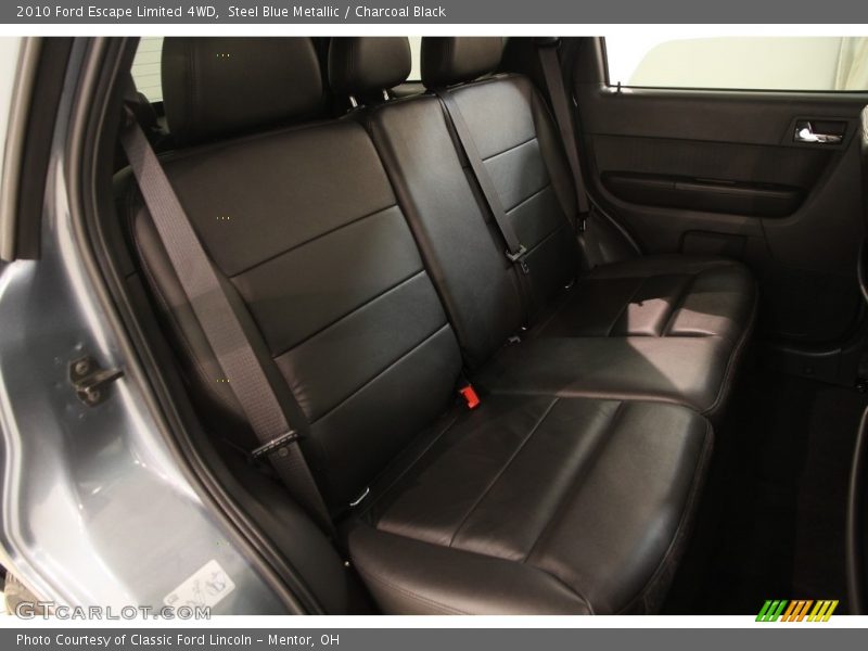Steel Blue Metallic / Charcoal Black 2010 Ford Escape Limited 4WD