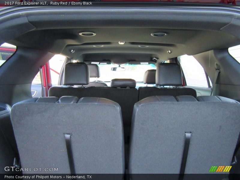 Ruby Red / Ebony Black 2017 Ford Explorer XLT