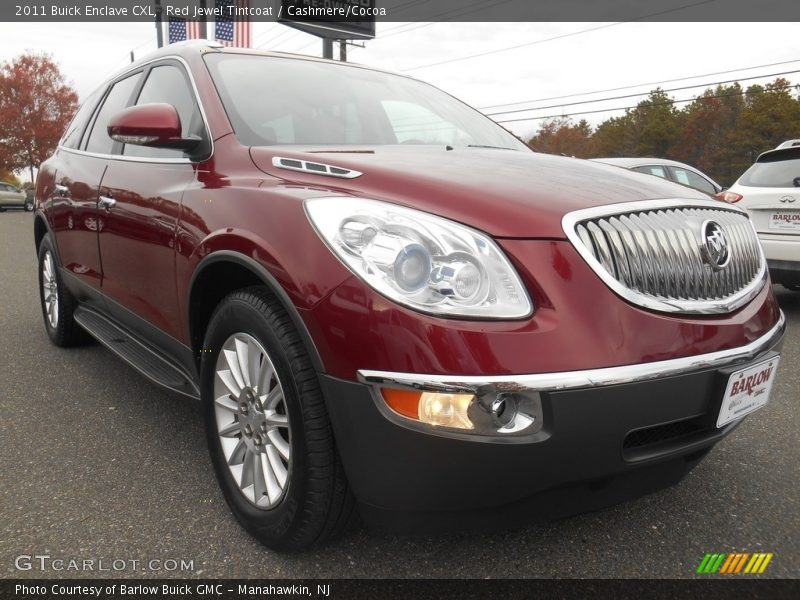 Red Jewel Tintcoat / Cashmere/Cocoa 2011 Buick Enclave CXL