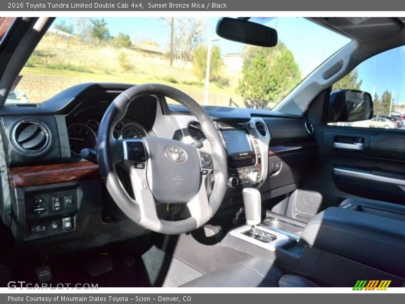 Sunset Bronze Mica / Black 2016 Toyota Tundra Limited Double Cab 4x4