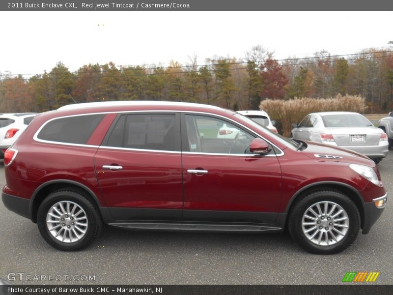 Red Jewel Tintcoat / Cashmere/Cocoa 2011 Buick Enclave CXL