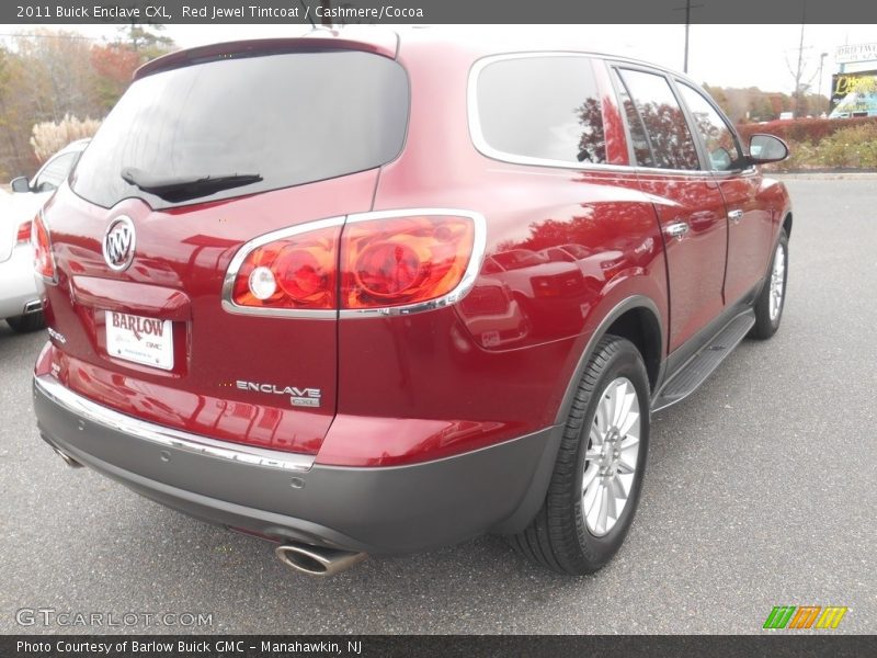 Red Jewel Tintcoat / Cashmere/Cocoa 2011 Buick Enclave CXL