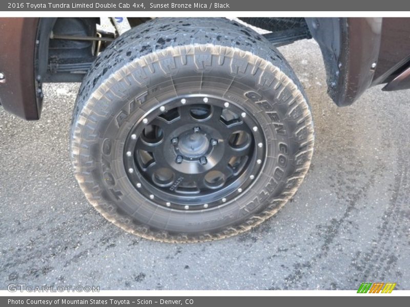 Sunset Bronze Mica / Black 2016 Toyota Tundra Limited Double Cab 4x4