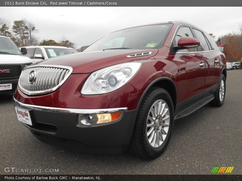 Red Jewel Tintcoat / Cashmere/Cocoa 2011 Buick Enclave CXL