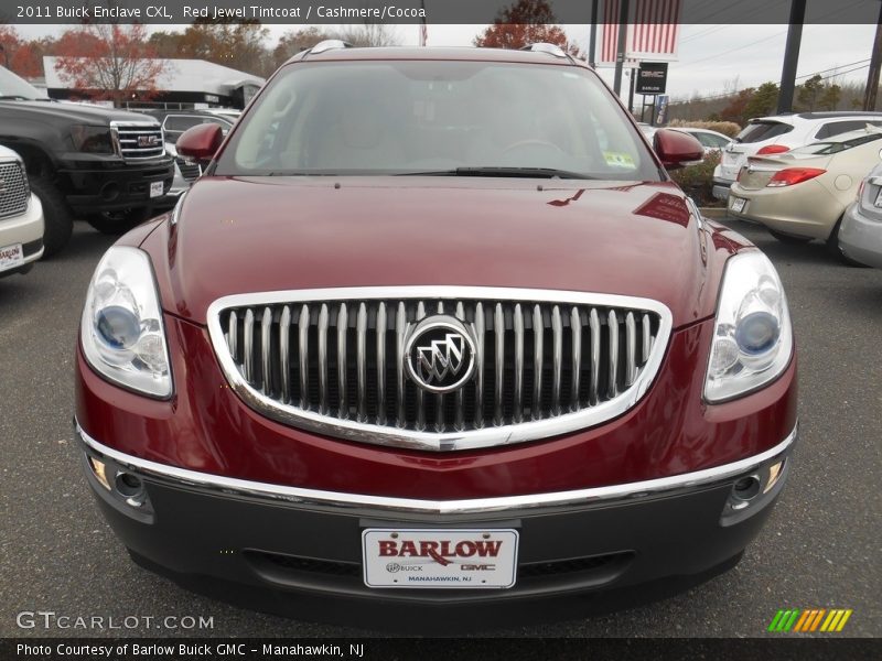 Red Jewel Tintcoat / Cashmere/Cocoa 2011 Buick Enclave CXL