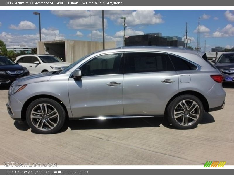  2017 MDX Advance SH-AWD Lunar Silver Metallic