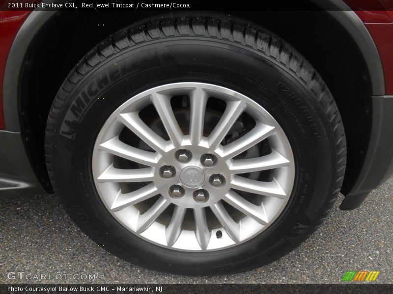 Red Jewel Tintcoat / Cashmere/Cocoa 2011 Buick Enclave CXL