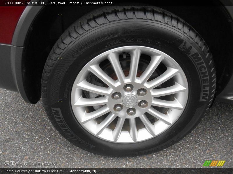Red Jewel Tintcoat / Cashmere/Cocoa 2011 Buick Enclave CXL