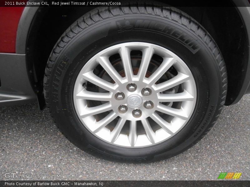 Red Jewel Tintcoat / Cashmere/Cocoa 2011 Buick Enclave CXL