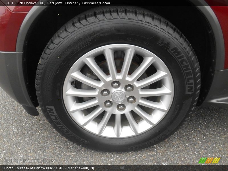 Red Jewel Tintcoat / Cashmere/Cocoa 2011 Buick Enclave CXL